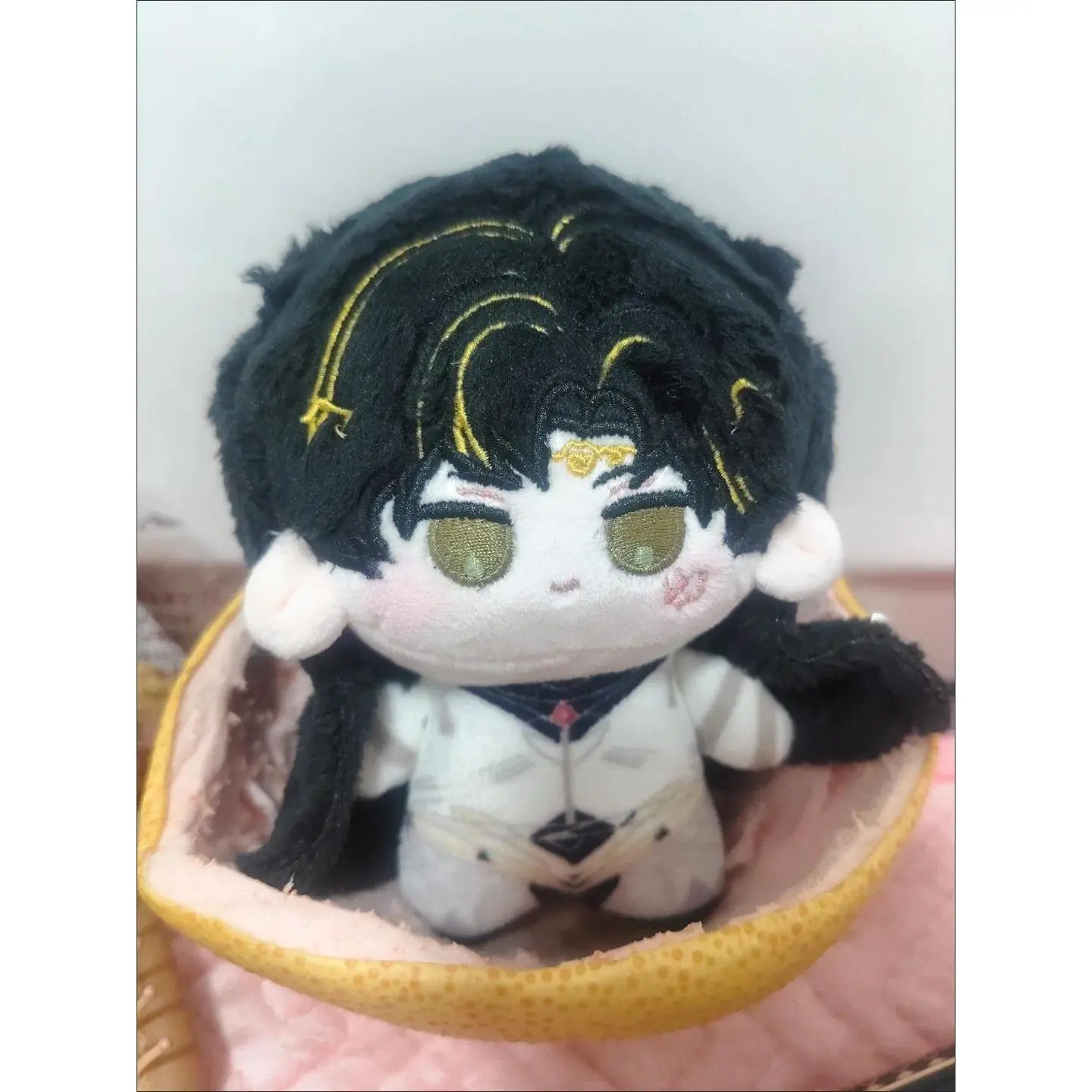 10cm Game Love and Deepspace Zayne Plushies Kawaii Cosplay Dango Cotton Doll Nunu Body Anime Soft Mini Toys Plush Figures Gift