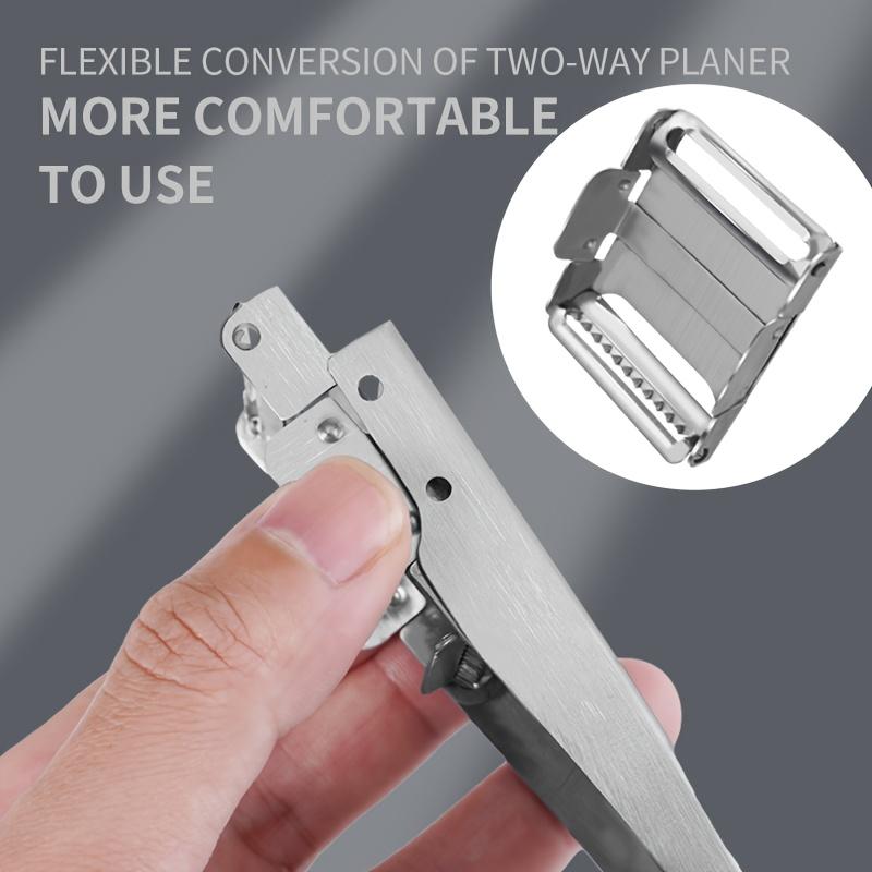 Stainless Steel Peeler for Potato Strips, Apple Gourd Shredder, Kitchen Fruit Multi-Functional Scraper, Home Use Vegetable Peeler