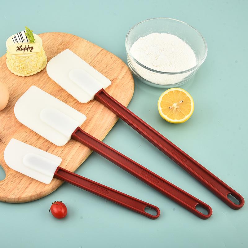 Commercial Silicone Baking Spatula Set, Heat Resistant Butter Scraper, Cream Spread Tool, Salad Stirring Utensil, Kitchen Baking Tools