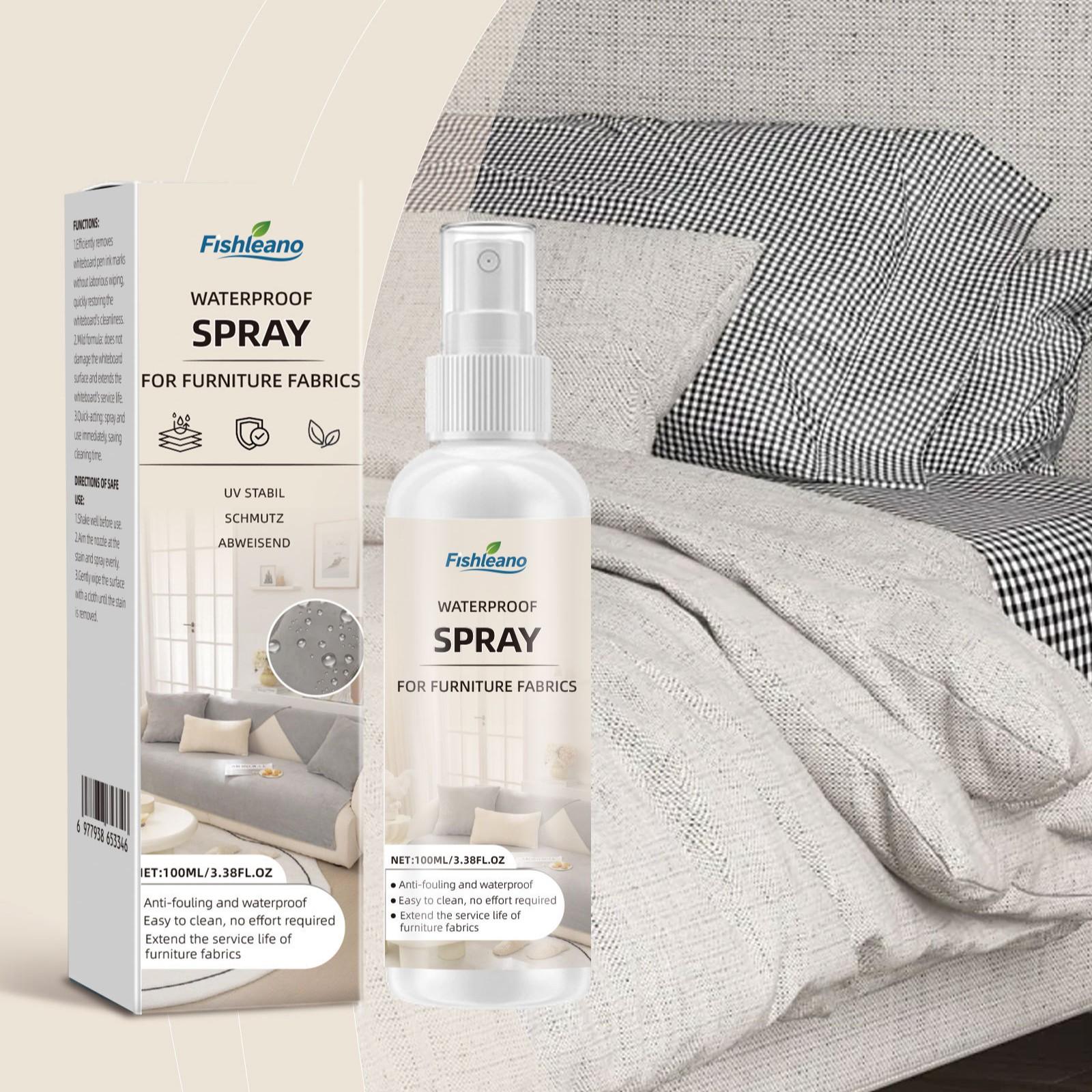 Furniture Fabric Waterproof Spray, Fresh Scent, High Efficiency, Waterproof, Oil-Resistant, Dust-Proof, Sofa Waterproof Stain Remover Spray