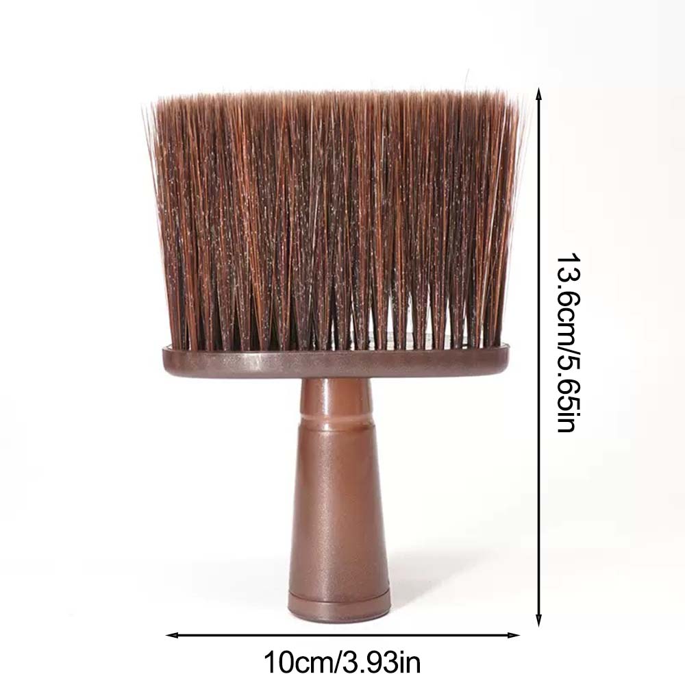 1 Pc Soft Hair Brush Neck Face Duster Hairdressing Hair Cutting Cleaning Brush, Professional Hairdresser Neck Brush for Barber Salon Hairdressing Styling Tool, Beauty Products