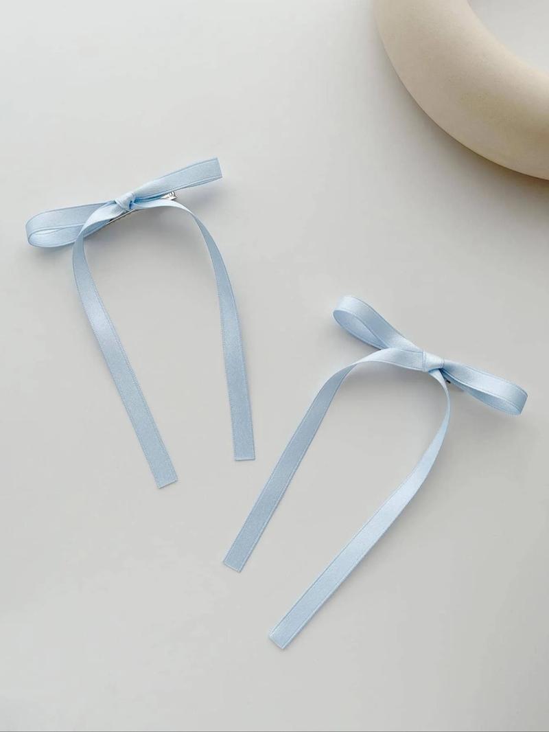 Elegant Bow Hair Clips for Women, Daily Use, Perfect for Back-To-School and Valentine's Day, Versatile Winter Accessories, Hairpins