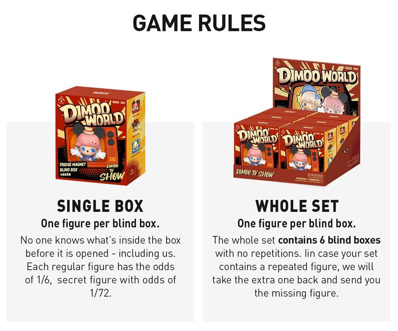 POP MART DIMOO WORLD × DISNEY Series-Fridge Magnet Blind Box