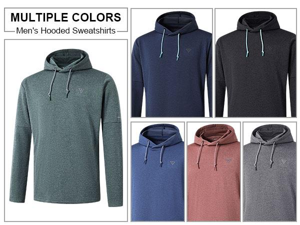 MAELREG Hoodies for Men Golf Fleece Hooded Sweatshirts Athletic Lightweight Casual Mens Pullover Casual sports tops Fashionable sweatshirts