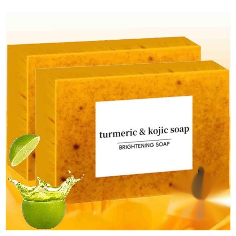 Turmeric & Kojic Acid Soap, DarkSpot Remover, Kojic Acid Soap, Soap Body CareBody Wash Lemon Flawless Organic