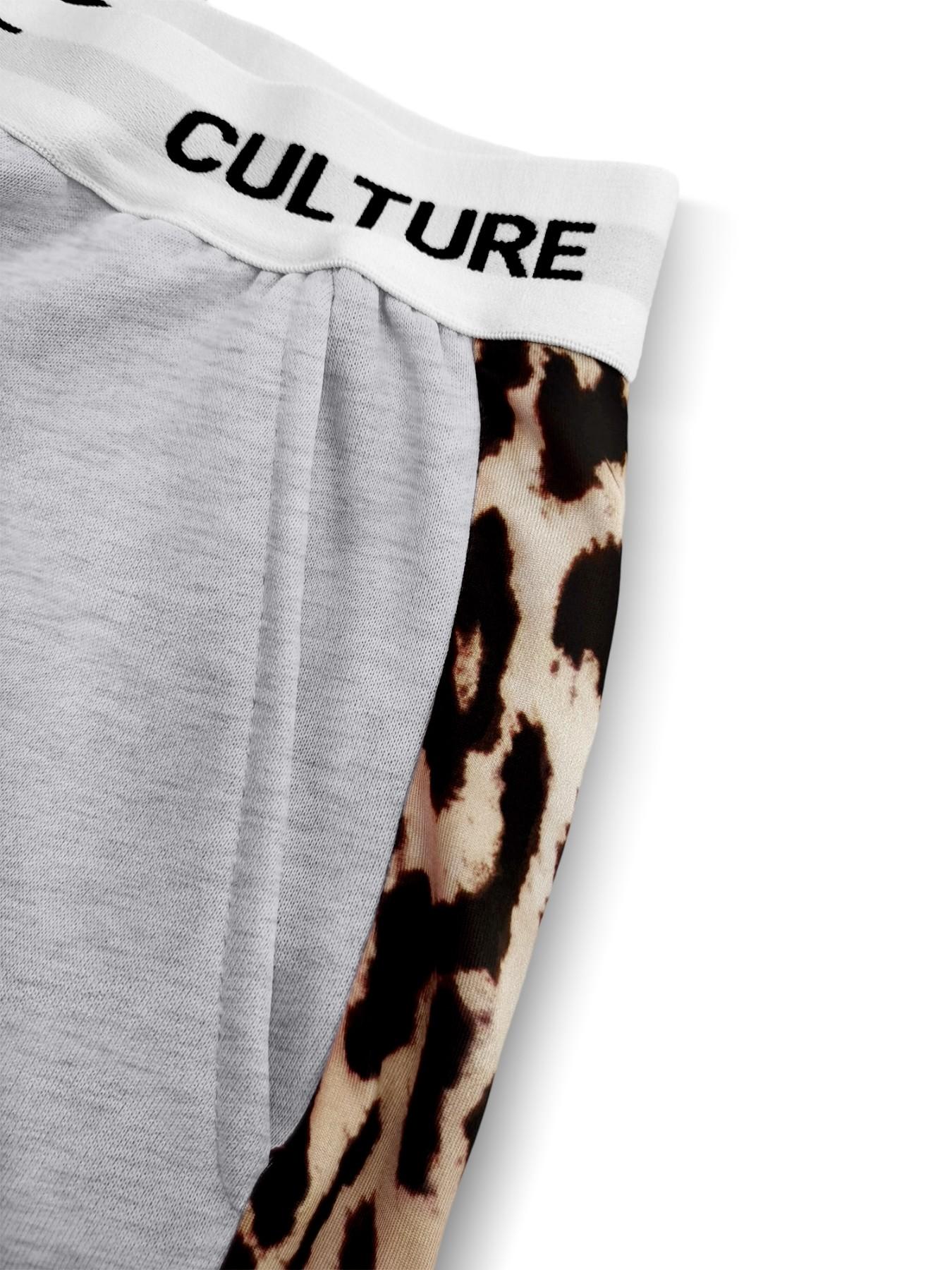 Streetwear Leopard Print Wide Leg Pants, High Waist Loose Fit, Casual All-Seasons Fashion, Spring Autumn Trendy Straight Leg Jeans