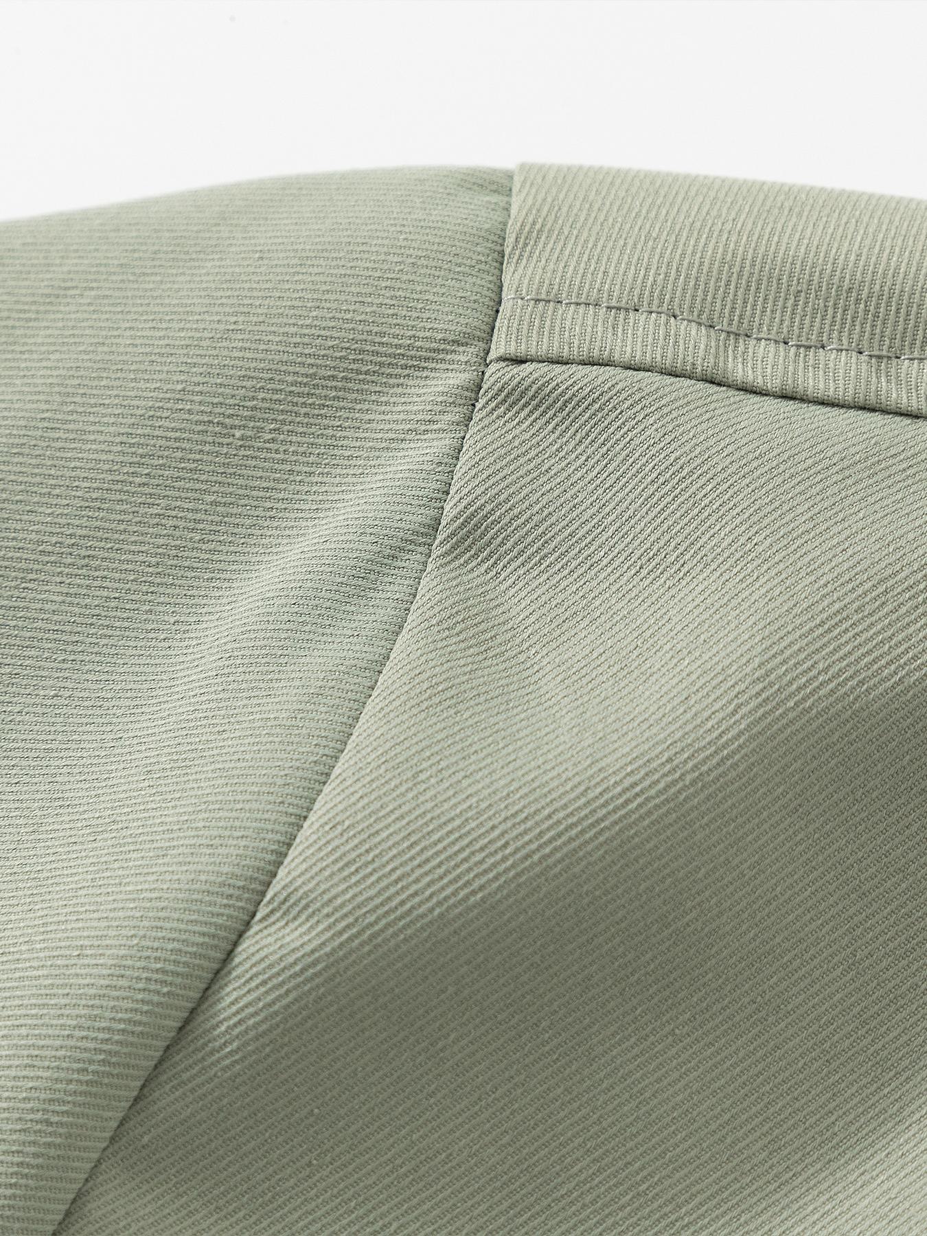 Men's Spring and Autumn Lightweight Jacket - Simple Office Solid Color Casual Jacket, Zipper Closure - Collar Design, Machine Washable, Polyester Fiber, Suitable for Daily Leisure, Work, and Formal occasions