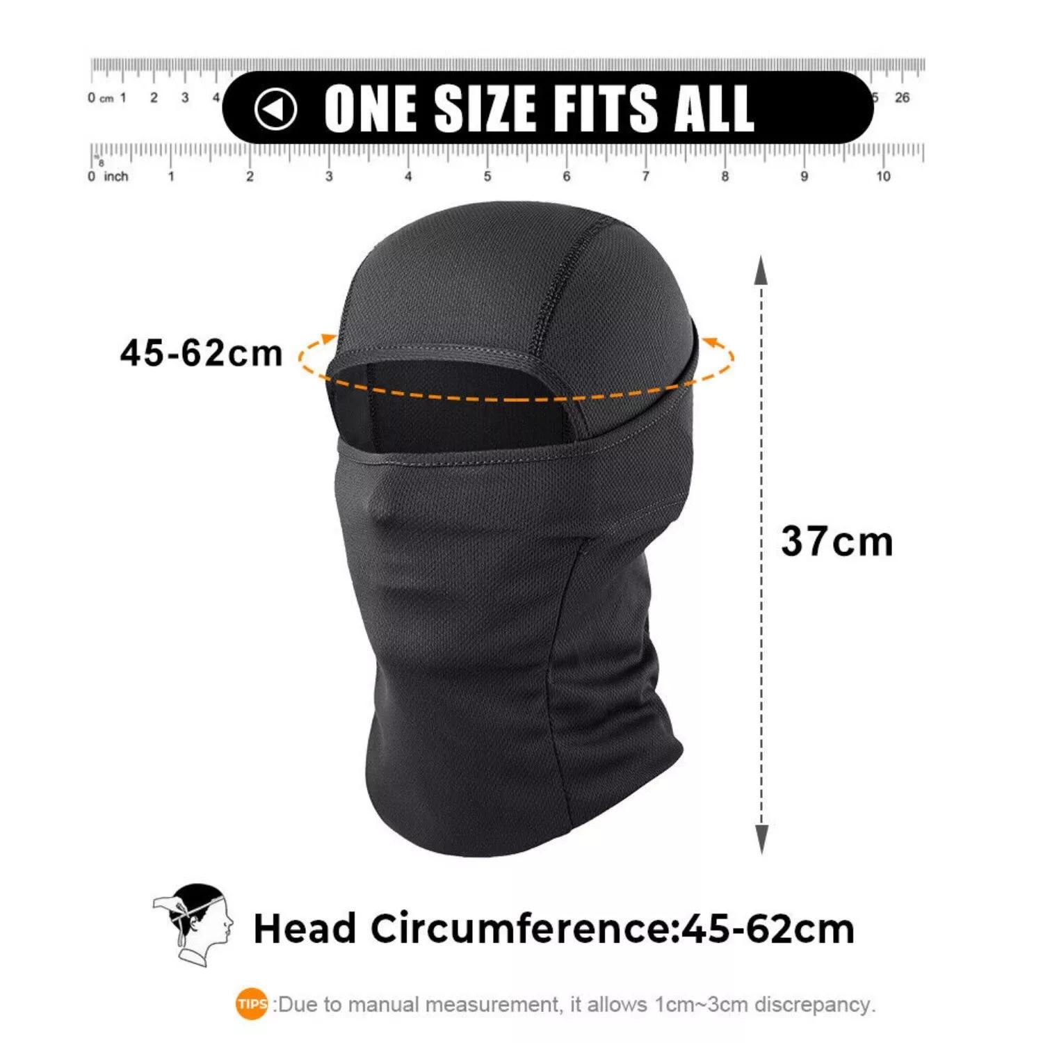Balaclava Face Mask, Summer Cooling Neck Gaiter, UV Protector Motorcycle Ski Scarf for Men/Women Protective Gear