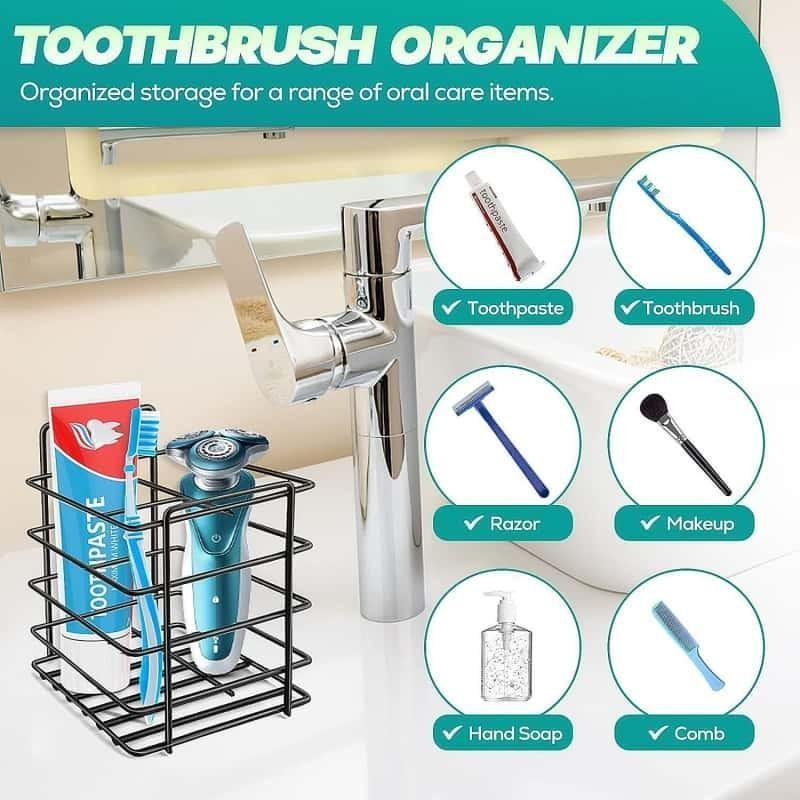 No-Drill Bathroom Shelf, Space-Saving Storage Solution, Perfect for Toiletries & Cosmetics, Easy Installation, Durable Design