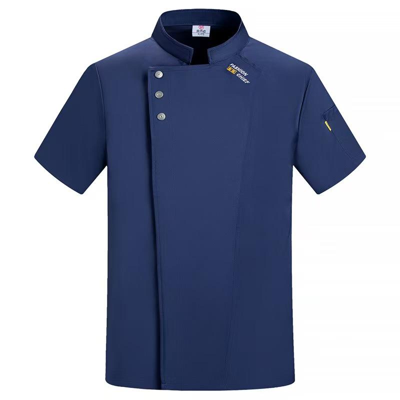 [Chef Uniform Four Colors] A Chef's Uniform Available in Four Colors, Featuring Pockets Suitable for Kitchen Baking And Restaurant Chef Work