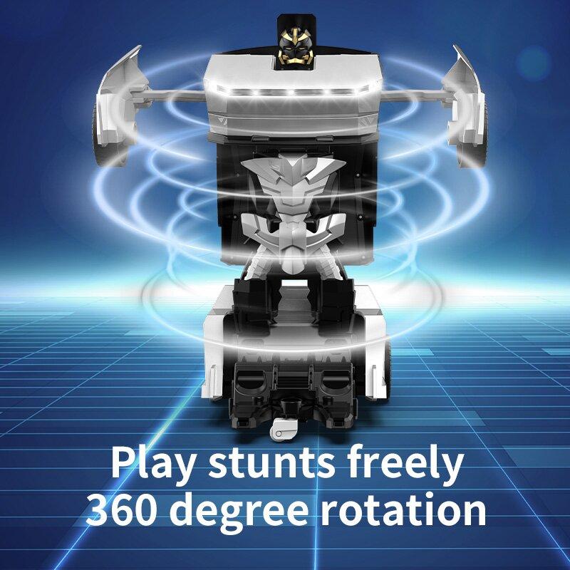 Cool Remote Control Transformable Car, Tesla Model S Replica, One Button Transformation, Rechargeable Battery, Gift Box Included