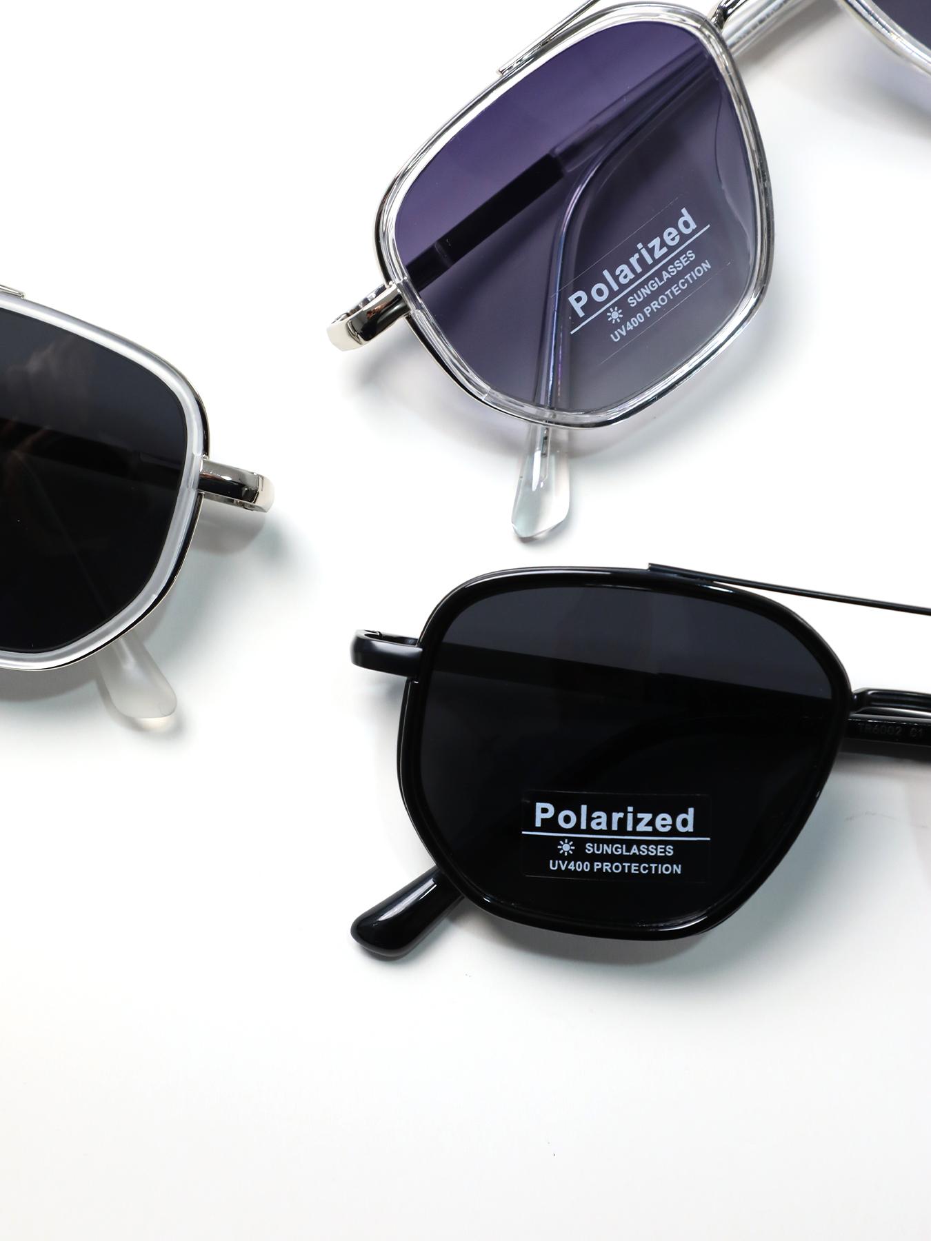 Unisex Fashionable Modern Trendy Sunglasses, Trendy Shades, Geometric Frame Trendy Casual Sunglasses for Everyday Use, Fashion Accessories for Outdoor Activities