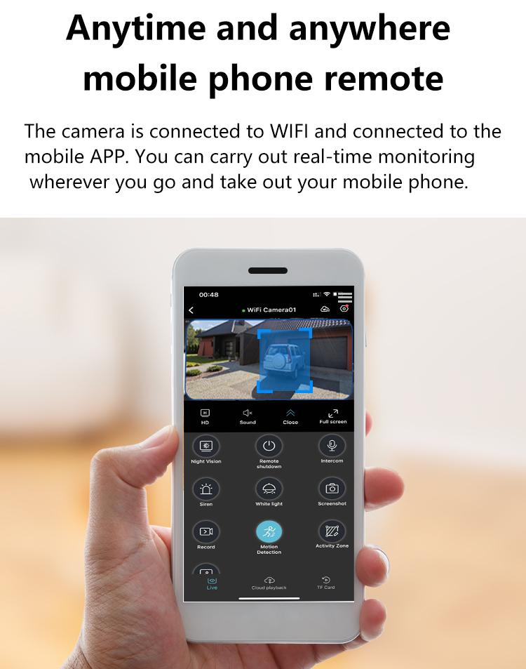 Hawkray Solar CCTV wireless Camera Indoor Outdoor Wifi HD 2K Resolution Home Security  Surveillance Video Night Version Cam Baby 3MP Two Way Audio White/IR Dual Light Support Monitor Monitoring Remote