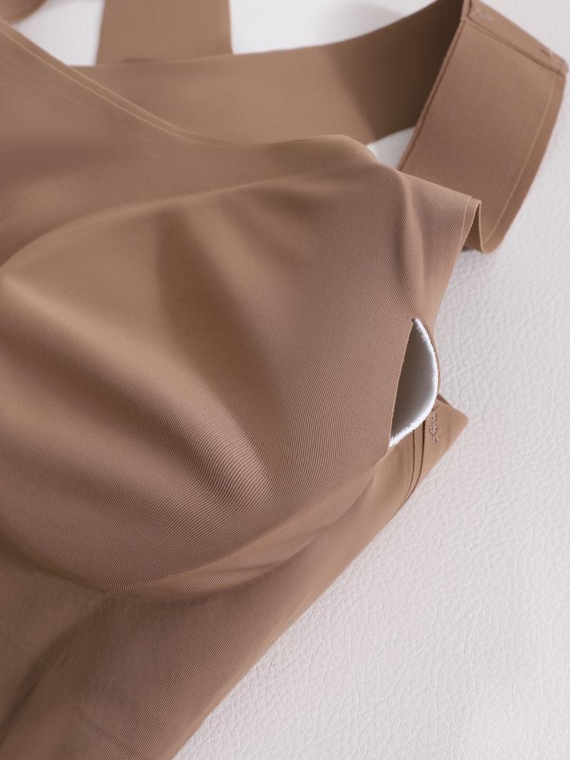 3PCS Women's Wireless Sports Bra Set, Workout Bras, Breathable Hollow Out Design, Adjustable Straps, Removable Pads, Daily Wear, All Seasons, Athletic Fitted