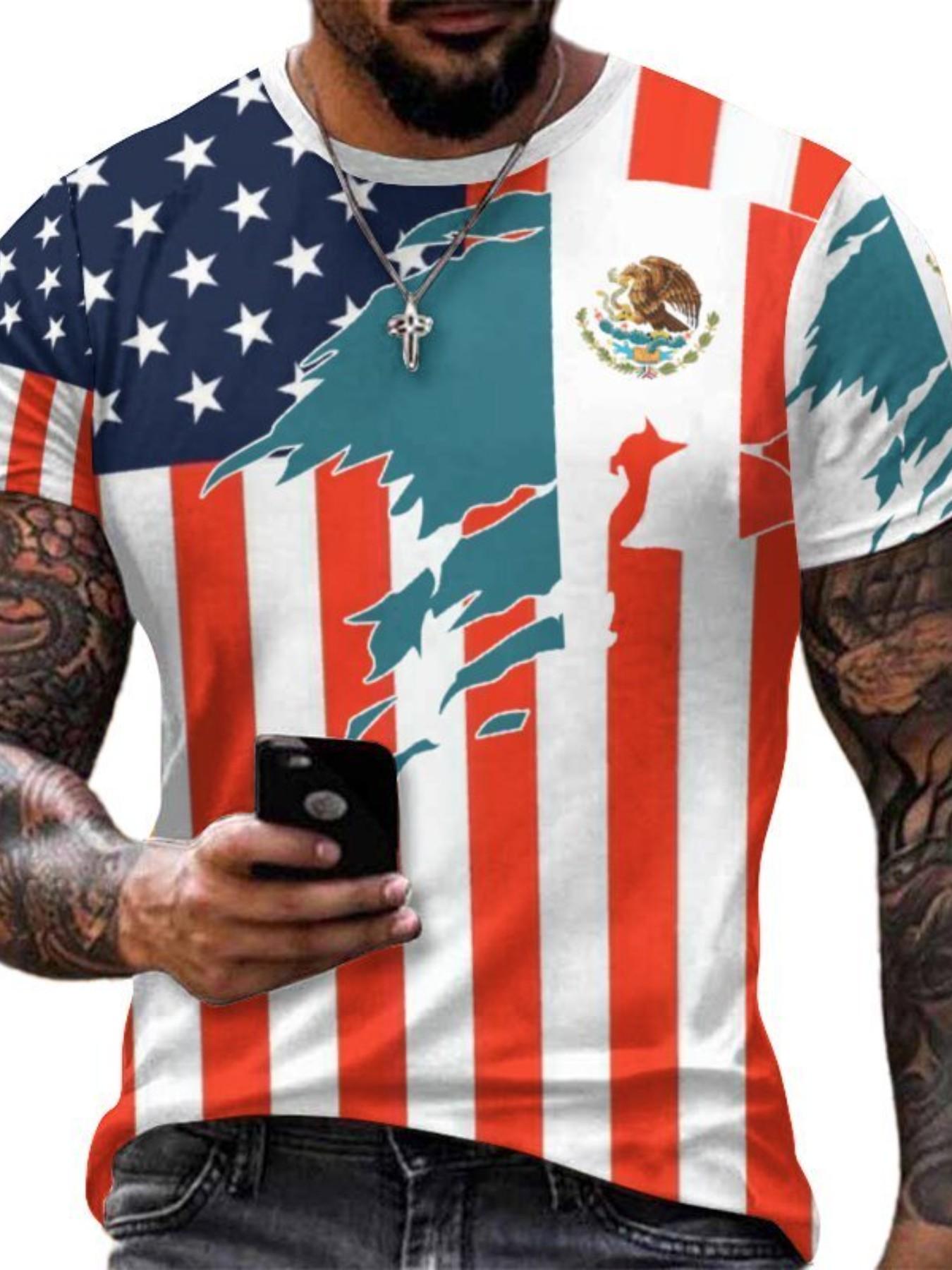 Unisex geometric pattern soccer jersey, elastic fabric sportswear, casual all-season wear, outdoor sports and games World Cup soccer jersey