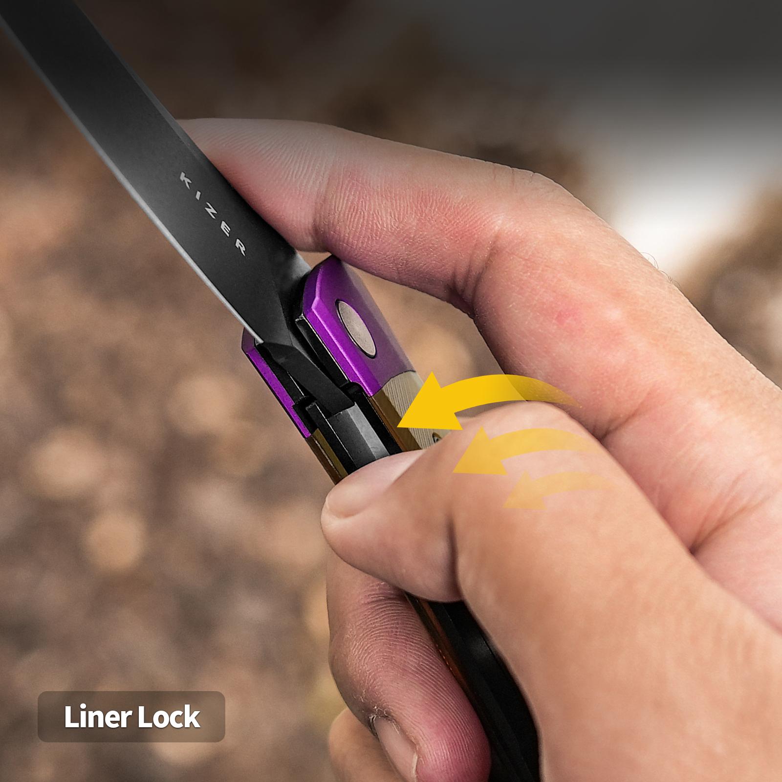 Kizer Mini Momo Nitro-V Aluminum(Purple)+PEI V3663A1