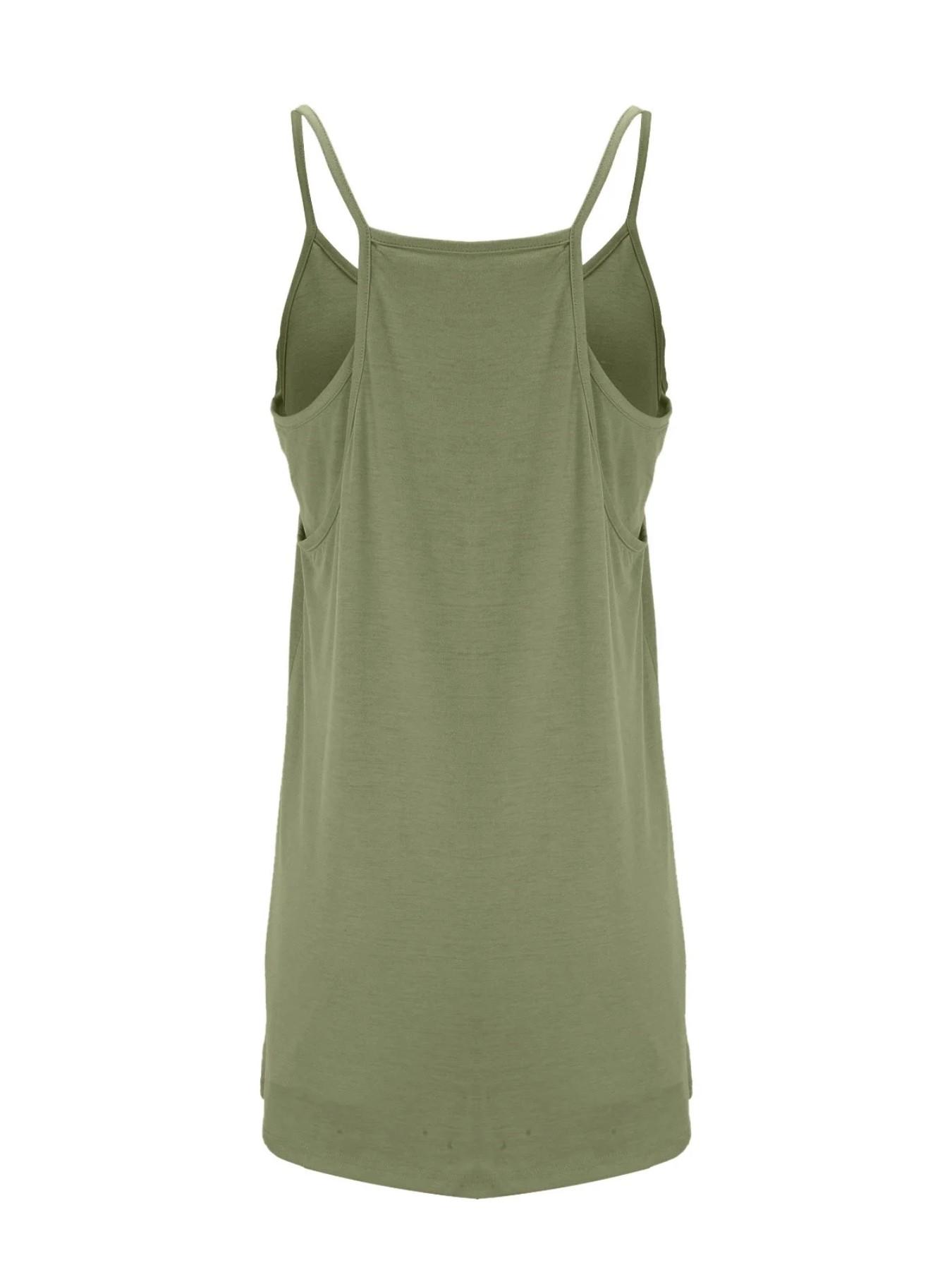 Women's Tank Top & One-Piece Short Set, European-American Style, Perfect for Daily Wear, Ideal for Comfortable, Fashionable Summer
