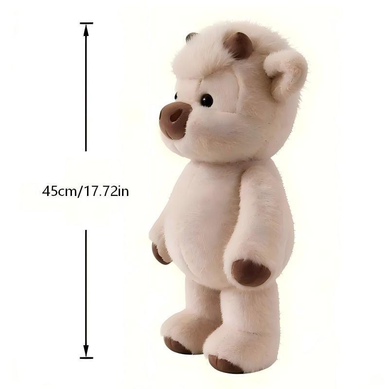 17 Inch Running Cow Plush Toy, Highland Bull StuffedAnimal, Farm Animal Doll, Birthday Gift for Adults and Kids,Soft and Cuddly