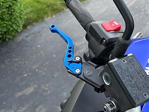Motorcycle Brake Lever for MT07 2014-2023 2024 2025 2026, Adjustable Short Replacement Brake Lever & Clutch Lever Nice Accessories for MT-07 Black