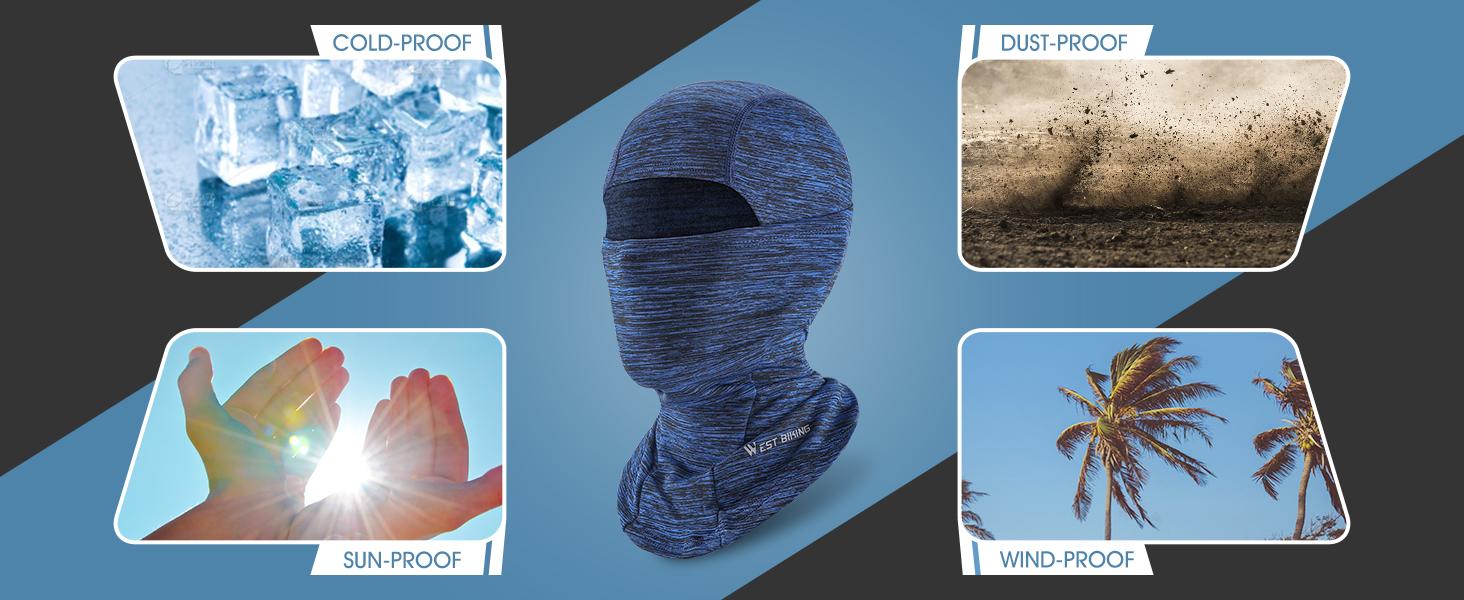 Balaclava Ski Mask Warm Face Mask for Cold Weather Lightweight Windproof Thermal Winter Scarf Face Mask Men Women