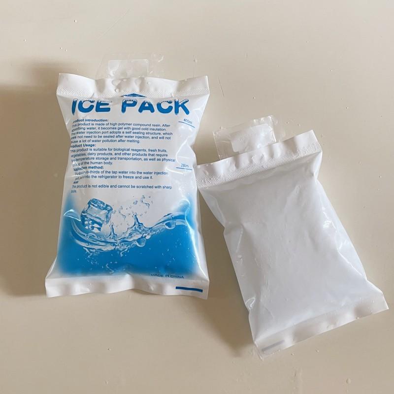 Reusable Ice Bags Set of 100, Leakproof Water Gel Packets, Keep Food Fresh Outdoor, Cooling Drinks, Pe Material