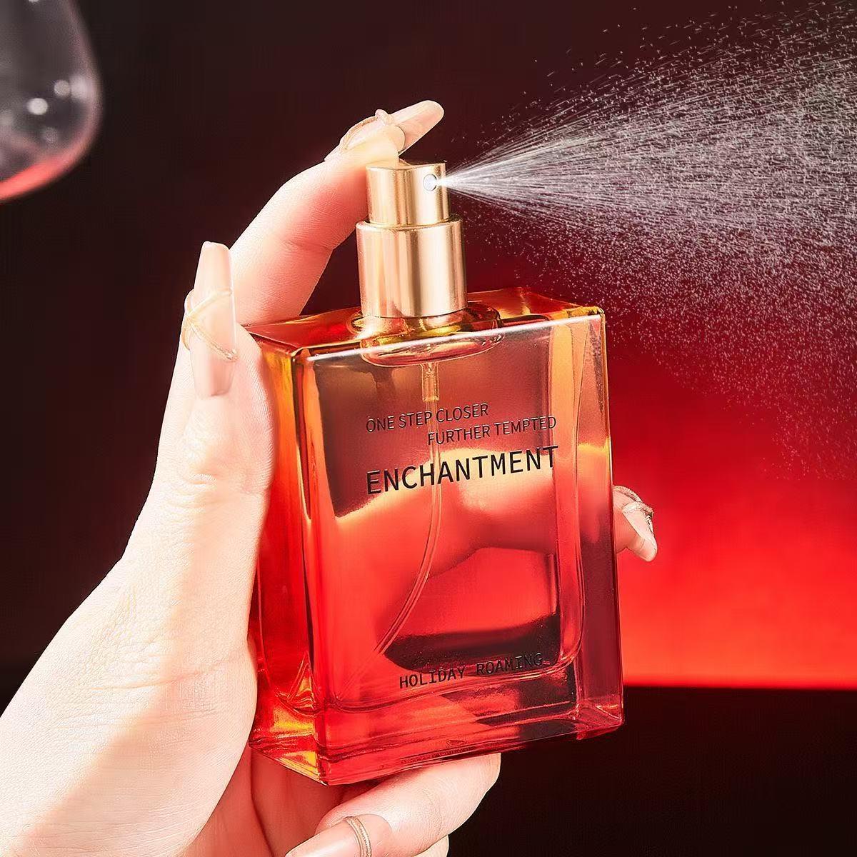 Men's Slightly Drunk Fougere Woody Perfume 50ML, Long-Lasting Light Fragrance, All Day Fragrance, Earthy Woody Scent, Captivating Scent, Natural Freshness, Perfect Gift for Boyfriend, Unisex Date Cologne