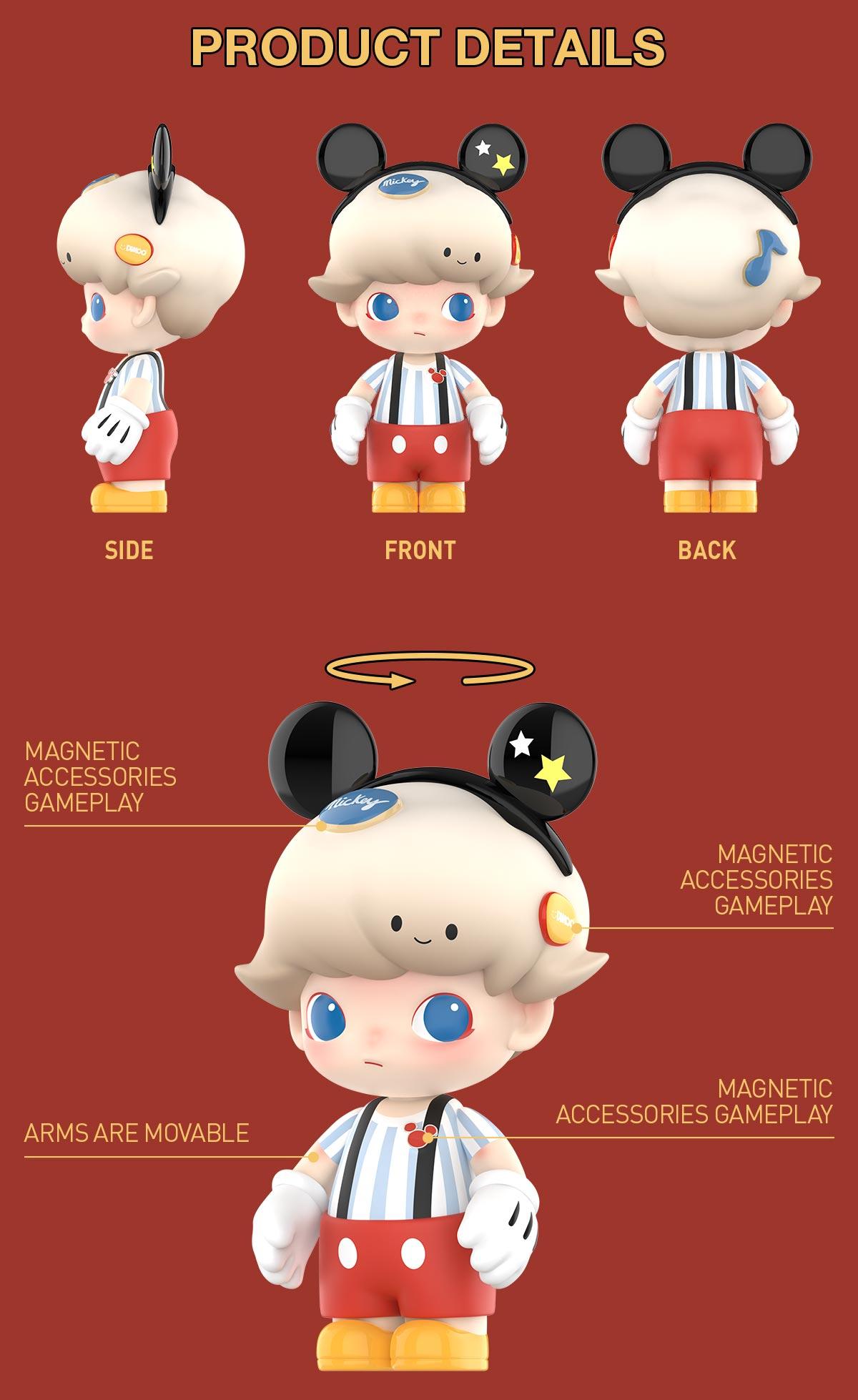 POP MART MEGA JUST DIMOO 400% Mickey Mouse