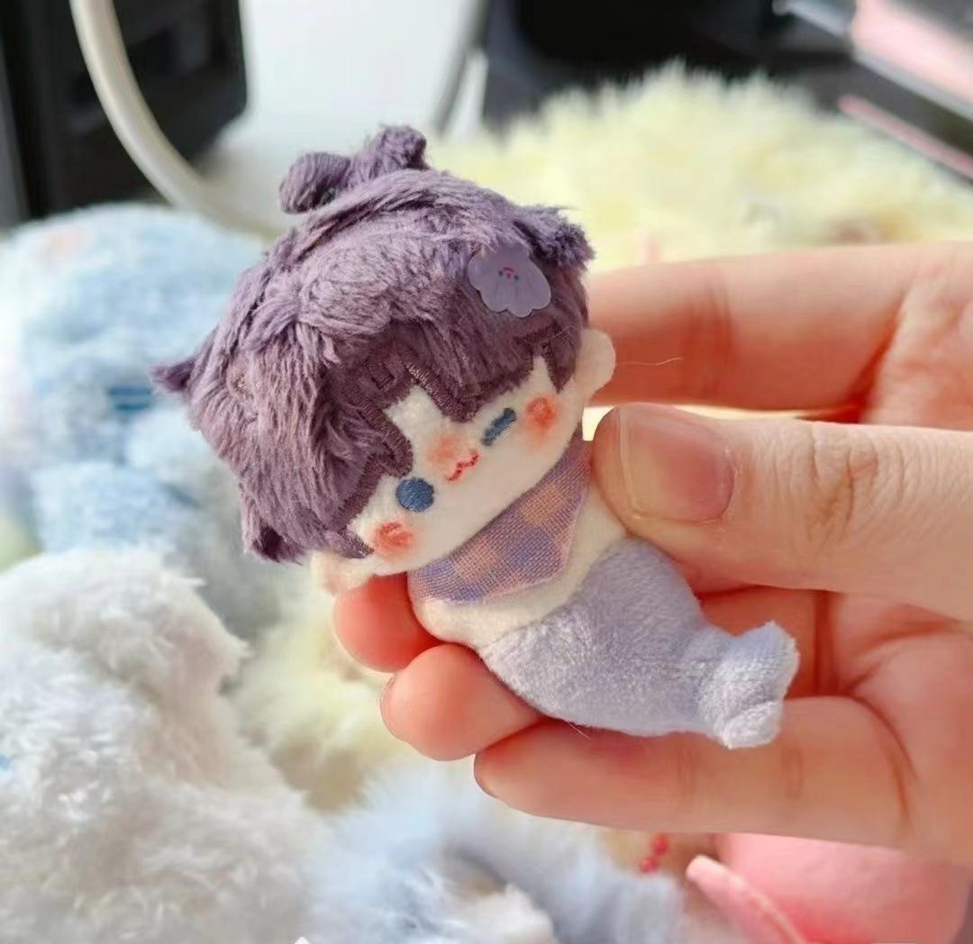 Love and deepspace; Anime Keychain Cosplay Rafayel; Xavier; Zayne; Accessories Plush Doll 10cm Soft Mini Plushie Dolls Pendant