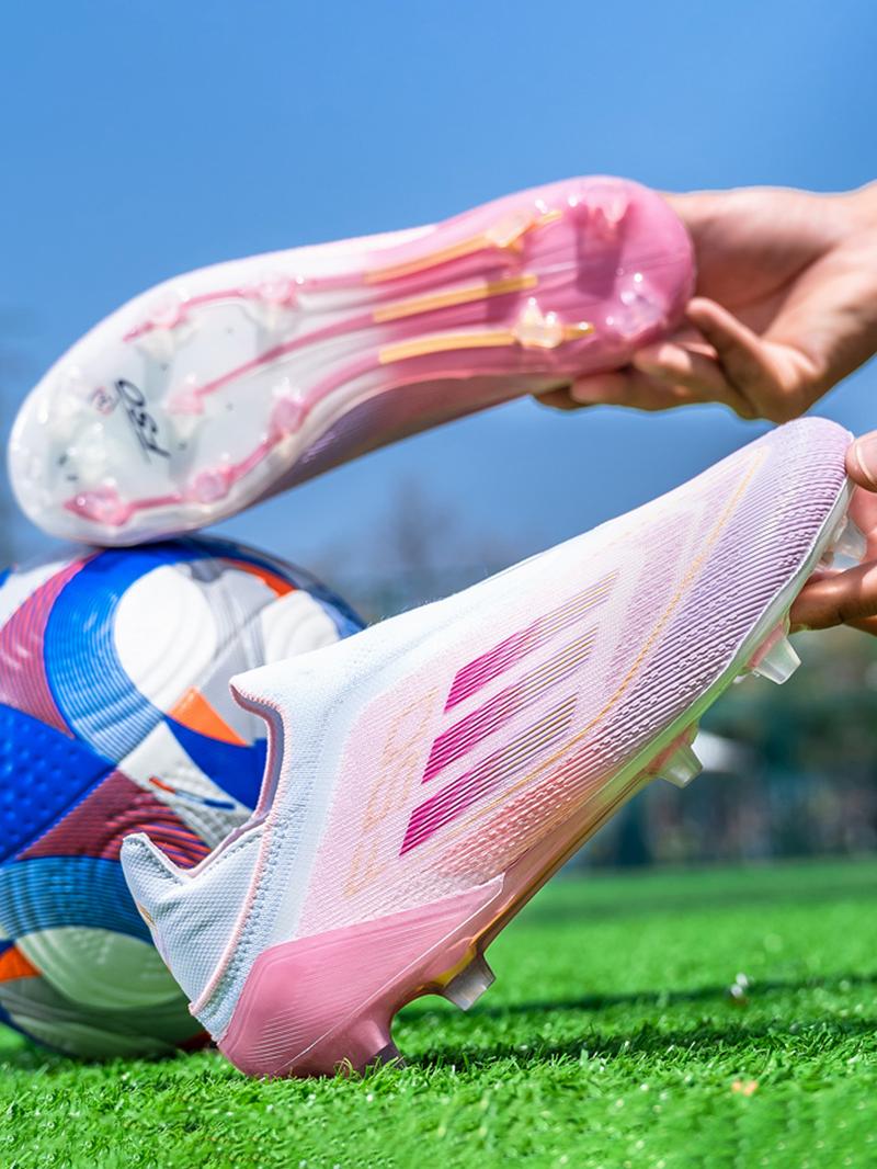 Unisex Soccer Shoes for Youth Students, Long-Stud Design, Sports Footwear for Training and Competition, Durable Comfortable Football Boots