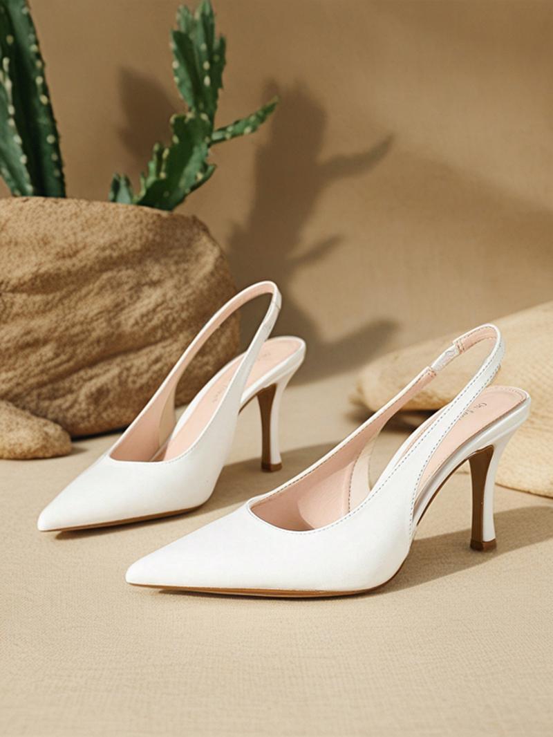 Women's Elegant Fashion Pointed Toe High Heel Sandals, Trendy All-match Heels, Fashionable Shoes for Daily Wear, Elegant Party Shoes