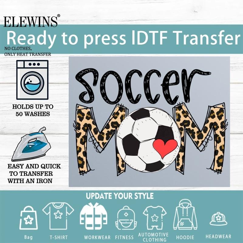 6 Sheets Baseball Mother's Day Heat Transfer Vinyl HTV Gold Foil DTF Transfer for T Shirts Hoodies Jeans Bags Pillows Washable Iron on Vinyl for Men Women