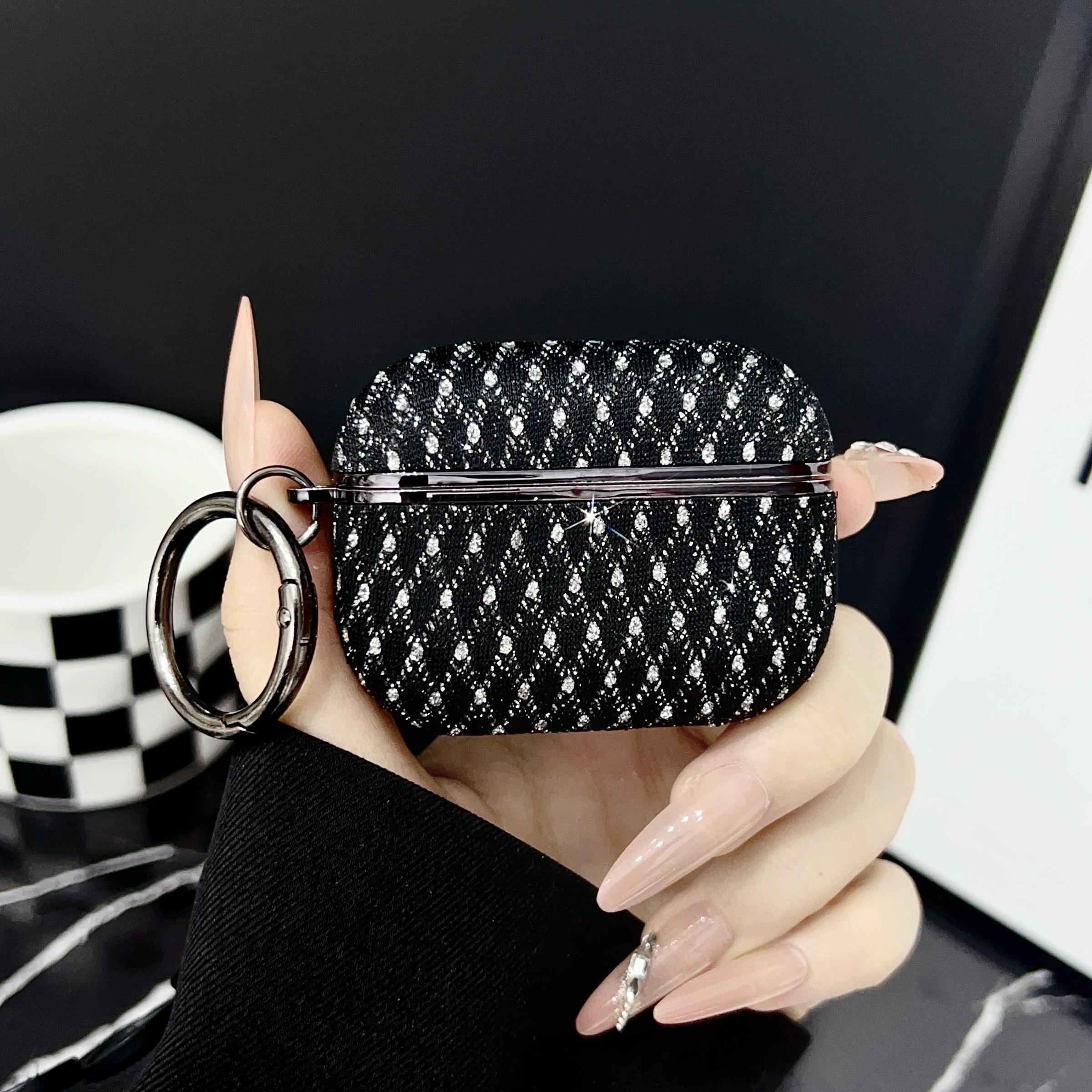 Electroplated Luxury Flash Diamond Earphone Case, Shockproof, Fits AirPods Pro 3/pro/AirPods 1/2/4, Gift Idea