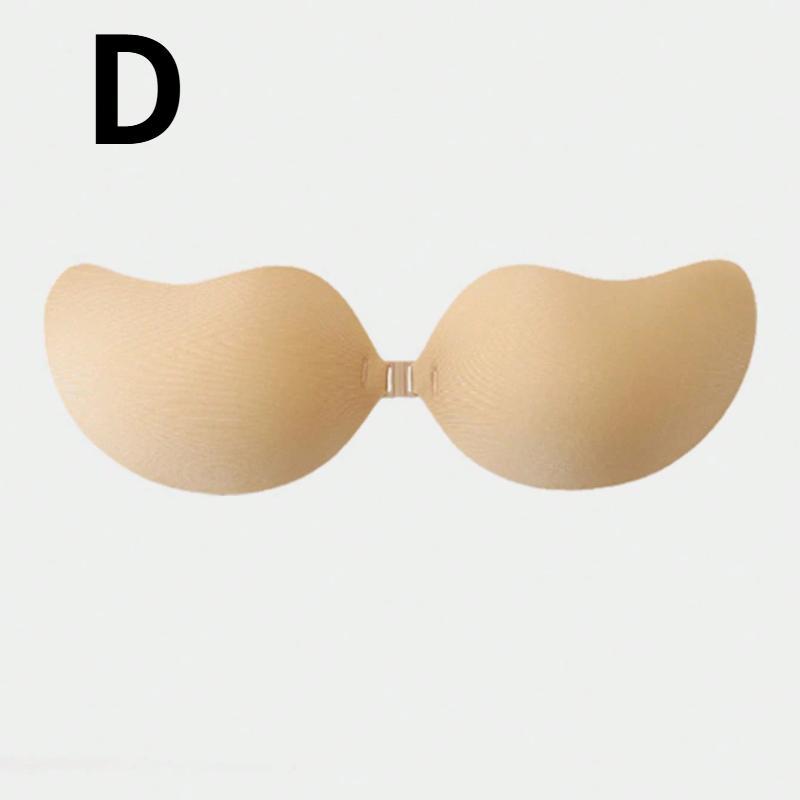 Large size seamless invisible bra, sexy strapless silicone adhesive bra, enhance and plump small breasts, dress/wedding strapless bra