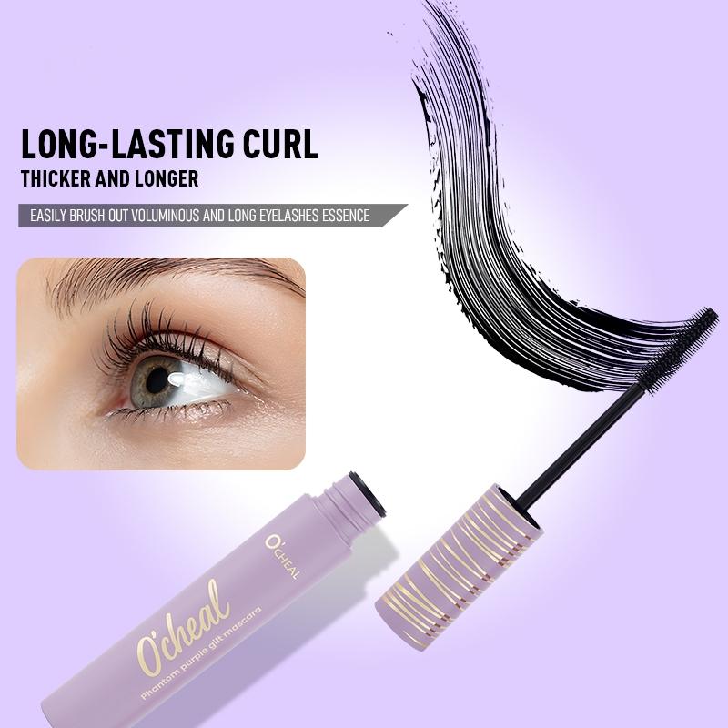 Waterproof curly Fluffy Lashes Mascara, Volume Lash, easy to apply, and durable for daily use