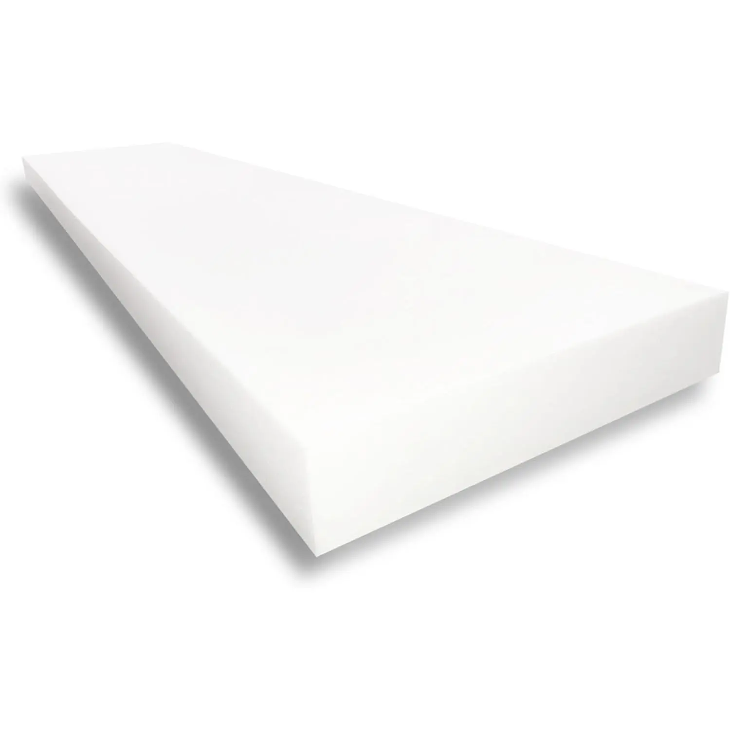 High Density Upholstery Foam (4" x 24" x 72"), 1.79LB Density-45LB ILD, Made in USA – Ideal for Couch Cusions, Chair Cushions, Bench Cushions and Varity of Upholstery Projects