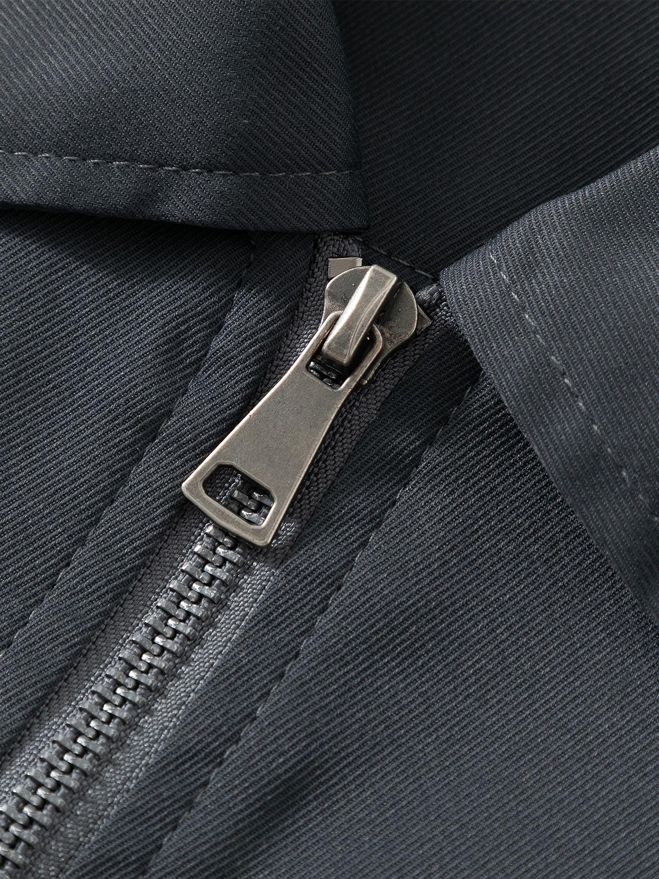 Men's Lightweight Casual Jacket, Polyester Fabric, Zipper Closure, Collar Design, Suitable for Daily Wear & Travel