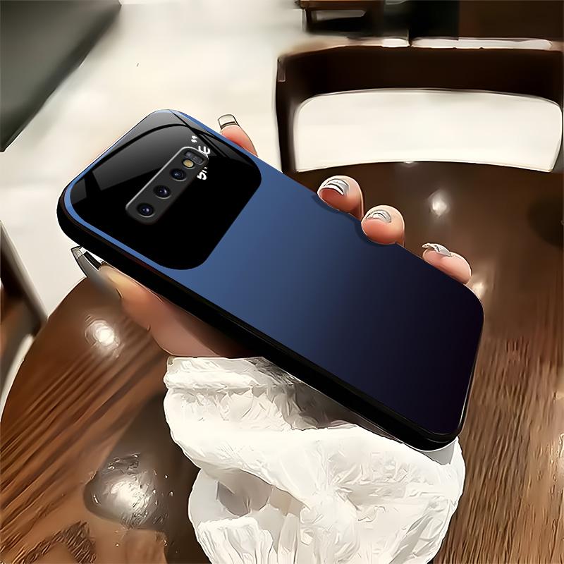 Aesthetic Gradient Phone Case for【Galaxy S10 4g】, Anti-Scratch Hard Cover with Full Camera Protection 666