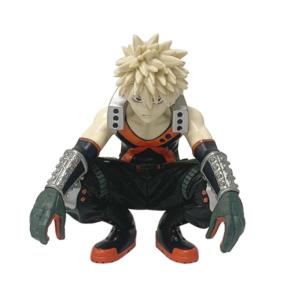 18cm Boku no Hero Academia Anime Figure Bakugo Katsuki Action Figure Midoriya Izuku/Todoroki Shoto Figurine PVC Collection Toys