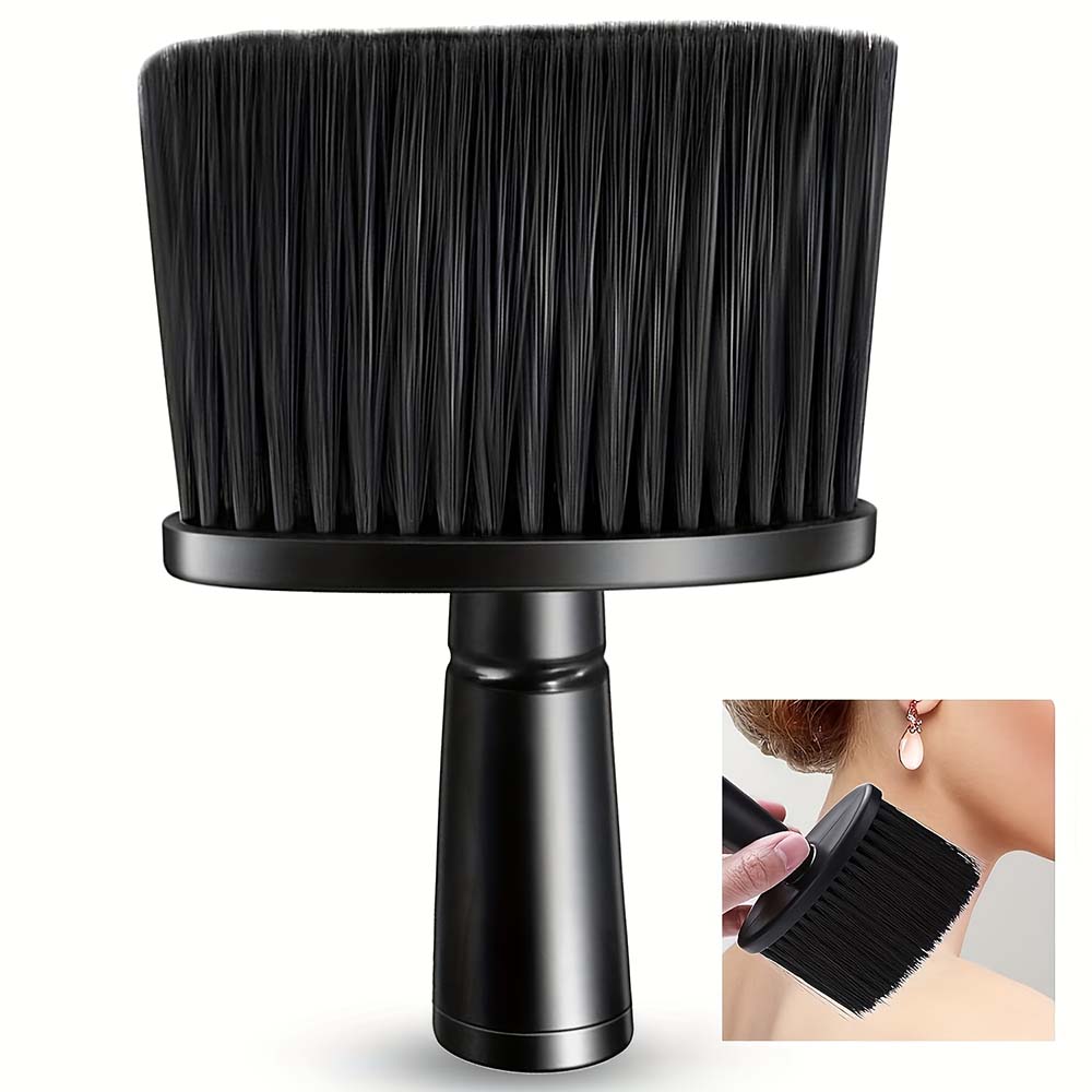 1 Pc Soft Hair Brush Neck Face Duster Hairdressing Hair Cutting Cleaning Brush, Professional Hairdresser Neck Brush for Barber Salon Hairdressing Styling Tool, Beauty Products
