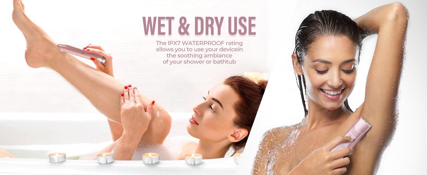 Akunbem Bikini Trimmer for Women, Electric Shaver and Razor Rechargeable 2-in-1 Body and Facial Epilator, Dual Heads for Painless Trimming of Pubic Hair, Face, Underarms and Legs, IP7 Waterproof. Christmas Gift New Year Gift Shaving Grooming. Akunbem Bikini Trimmer for Women, Electric Shaver and Razor Rechargeable 2-in-1 Body and Facial Epilator, Dual Heads for Painless Trimming of Pubic Hair, Face, Underarms and Legs, IP7 Waterproof. Christmas Gift New Year Gift Shaving Grooming.