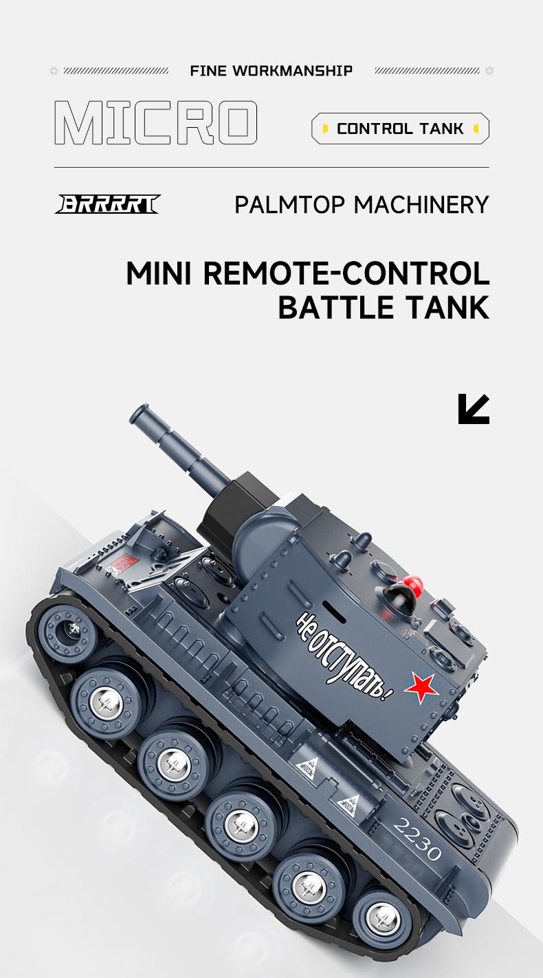BRRRRT 1/64 Scale Remote-Controlled Tank, Military Tank Model with Infrared Combat System and Rotating Turret, 2.4GHz RC Vehicle Toy, Suitable for Children and Adults, Engineering Vehicle Toy, 4x4 Off-Road Vehicle, Christmas Gift for Adults and Children.