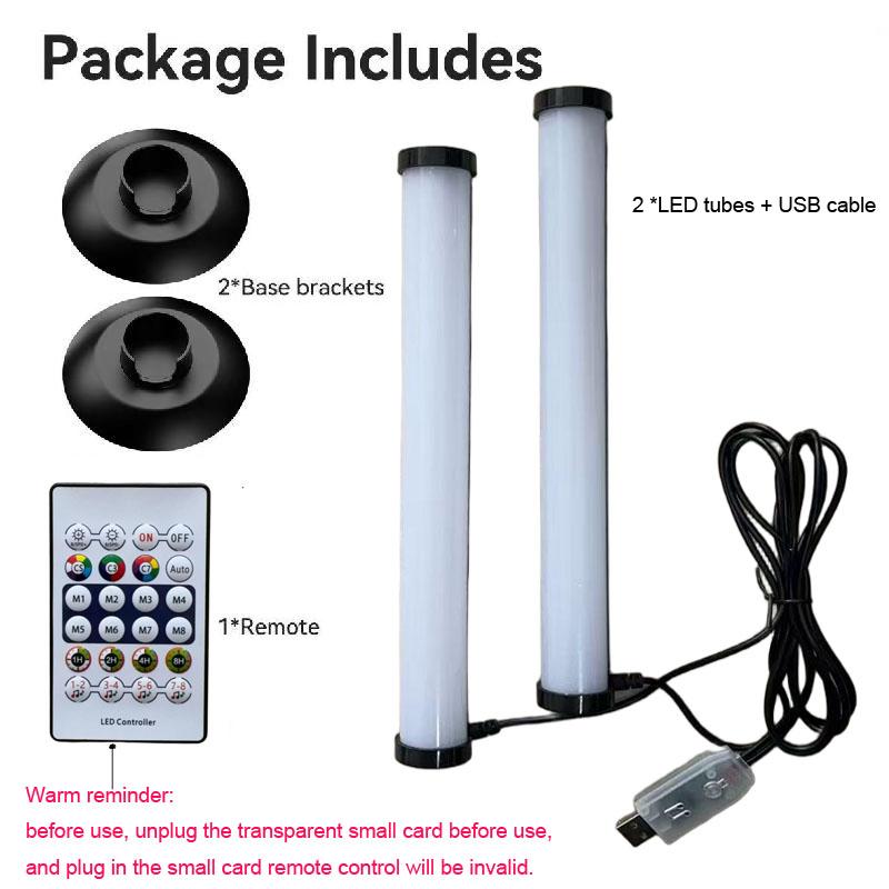 Smart RGB Gaming Ambient Light, Remote Control & USB Interface, APP Controlled, Tabletop Rhythm LED Lamp, Living Room Music Colorful Floor Lamp