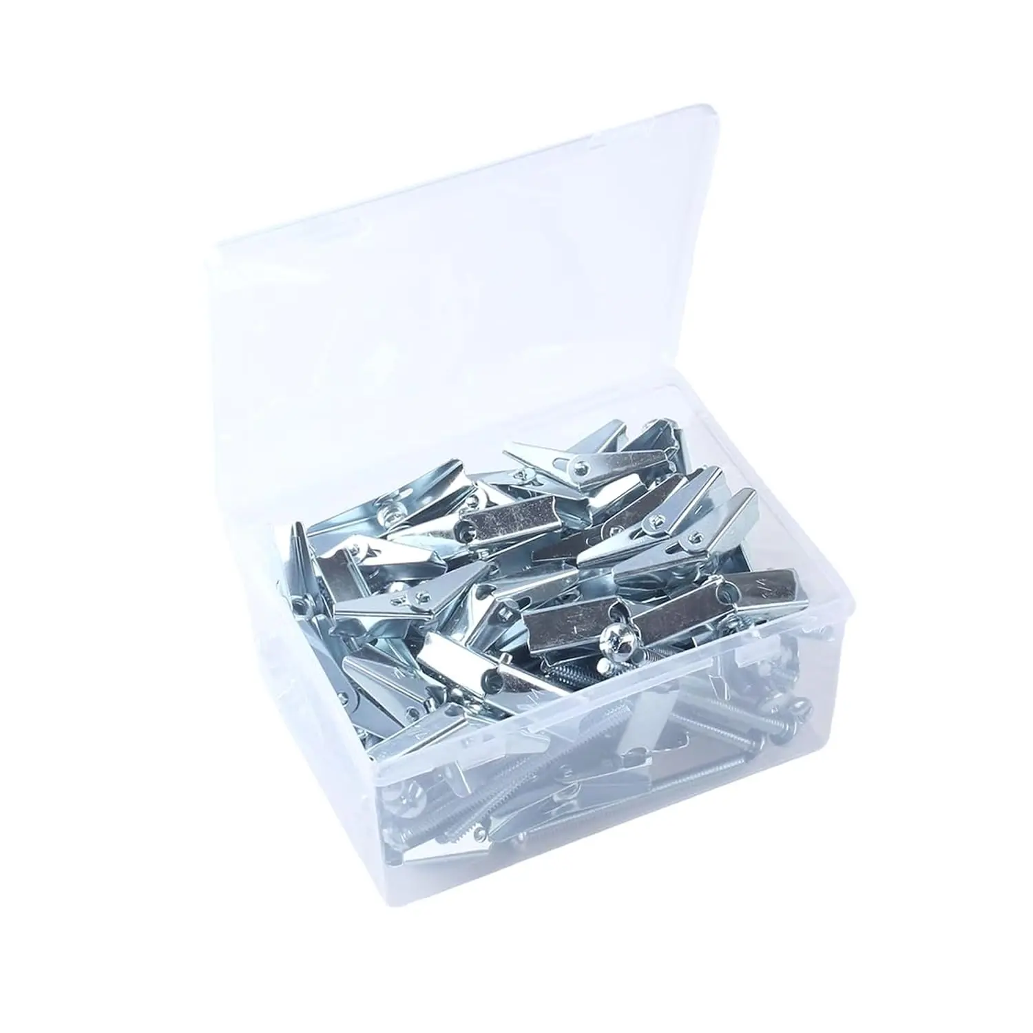 1/8x2-Inch Toggle Bolt Toggle Anchors, Drywall Fixing Fasteners for Heavy Items (50 Pack)