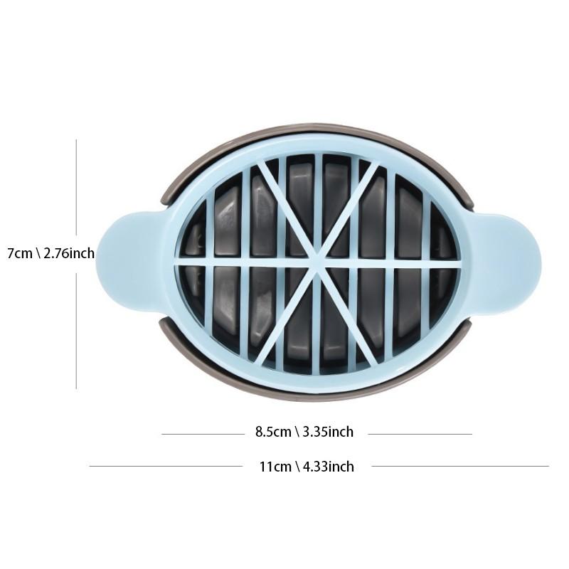 Plastic Six-Pronged Egg Separator Tool, Kitchen Egg Cutter, Easy-To-Use Egg Divider, Perfect for Cooking and Baking, Essential Kitchen Utensil