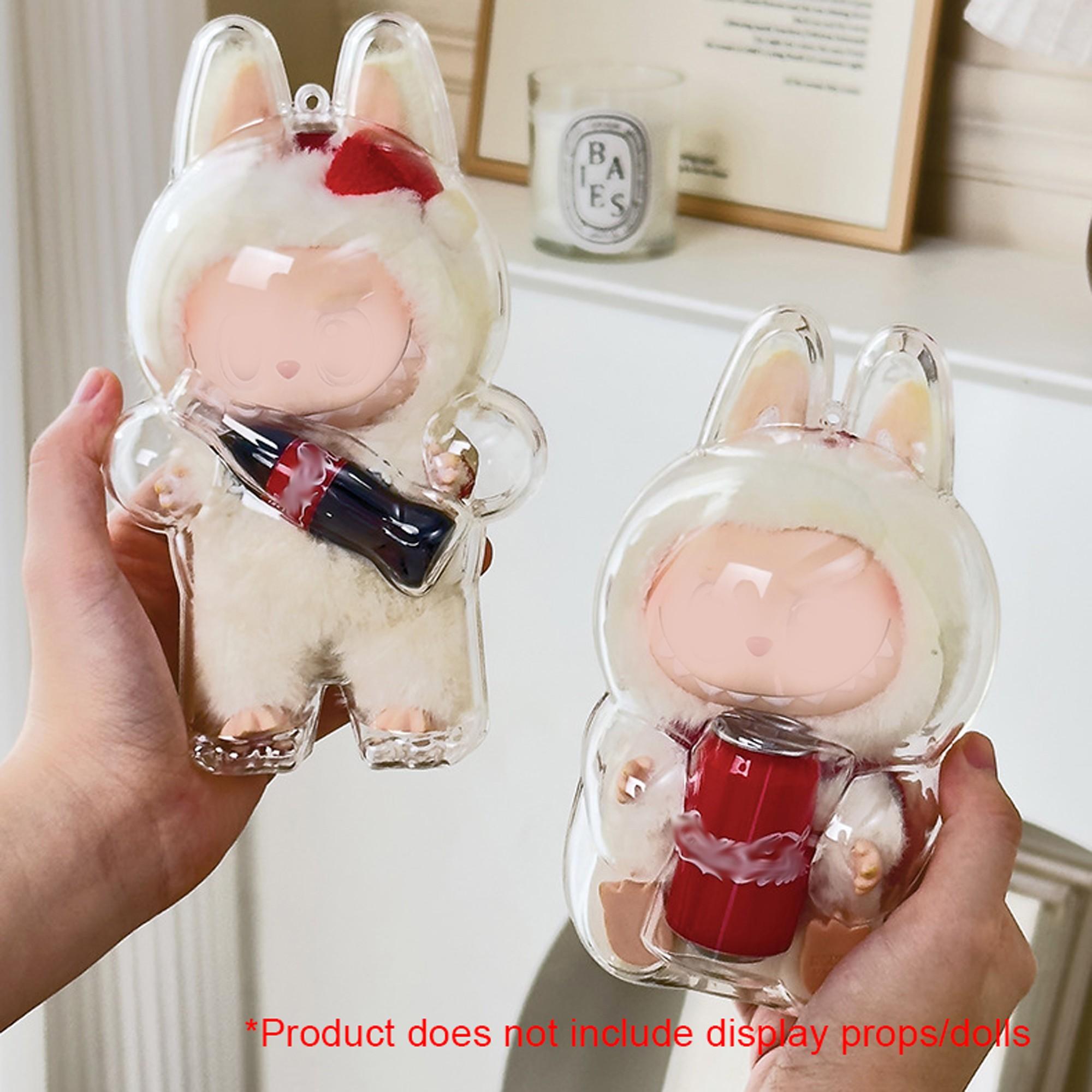 plush pendant Toy Transparent Protection Case, Display Box Custom Molded Design, Essential Outdoor Accessory