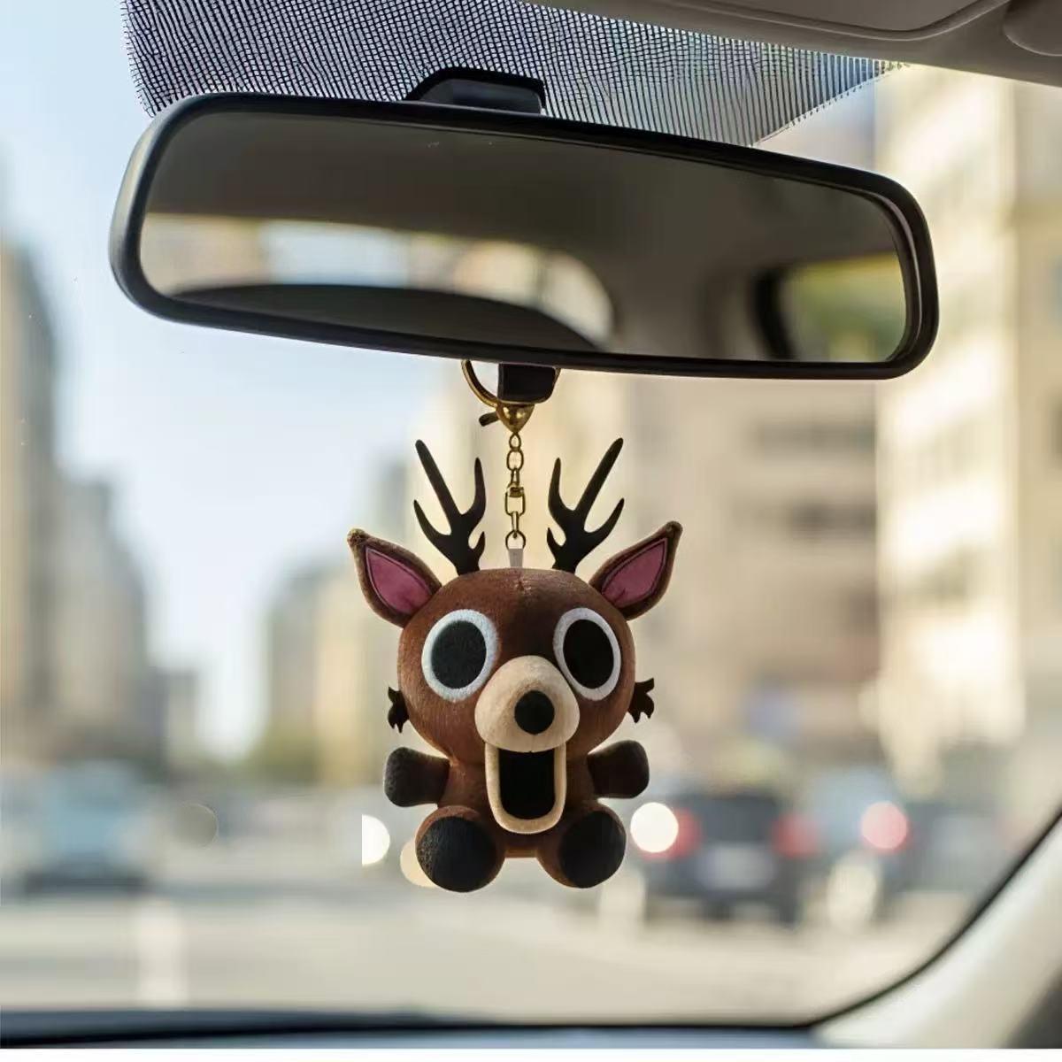 Forest 99 Nights Reindeer Plush Toy, Soft Stuffed Animal Doll, Cuddly Stuffed Animal, Perfect Gift for Birthdays & Festive Decor, Home Decoration Accessory