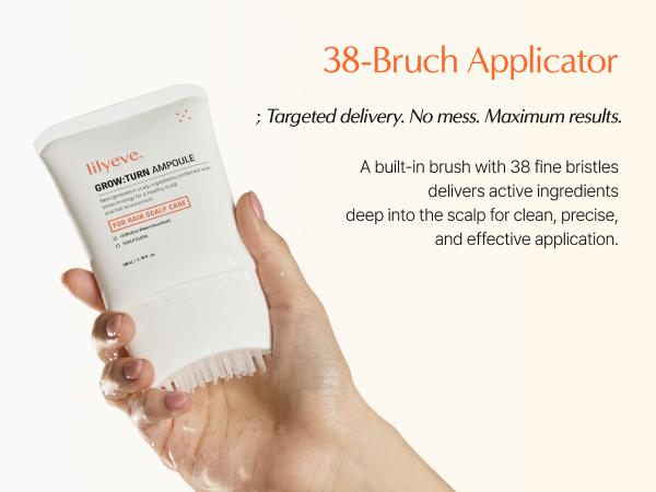 Lilyeve Growturn Hair Growth Serum with Built in Brush for Hair Growth & Thickening Lilyeve Growturn Hair Growth Serum with Built in Brush for Hair Growth & Thickening