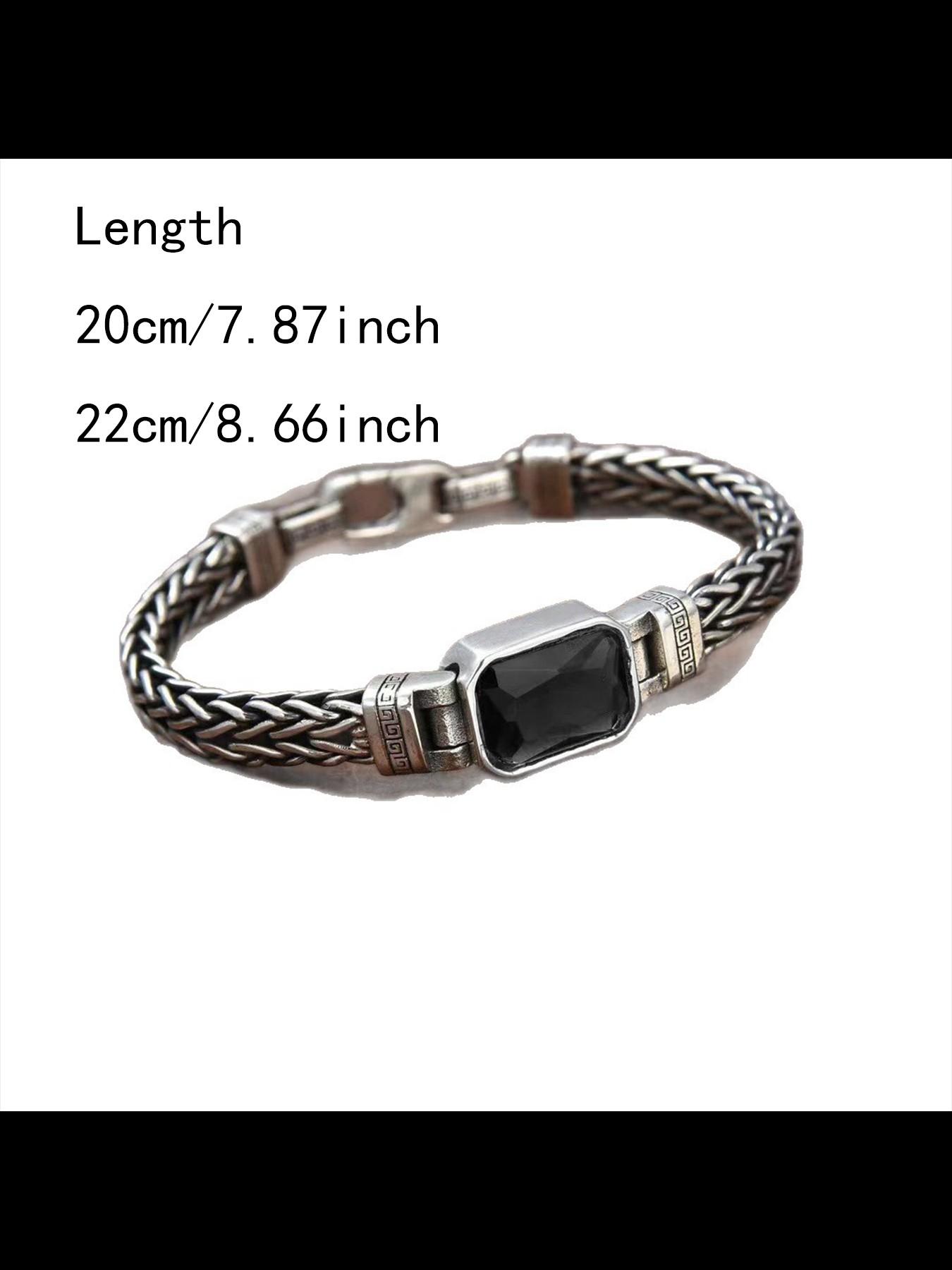 New Design Couple Handmade Woven Bracelet, Vintage Distressed Men's Fashion Jewelry, Unique Versatile Accessory for All Seasons