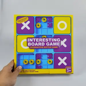 Strategy Board Game Three-In-A-Row, Ideal Family Entertainment and Party Gift, Engaging Game Experience for All Ages