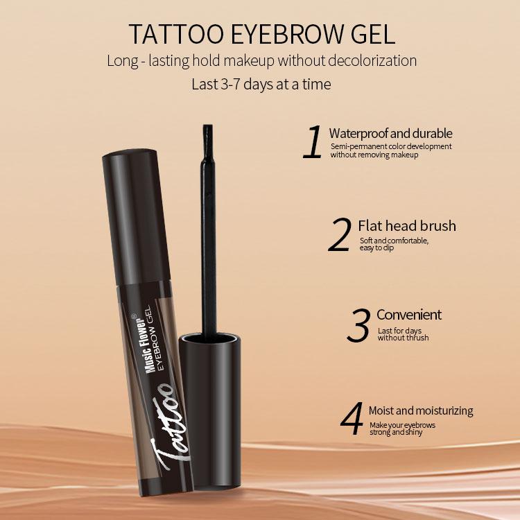 Humidity Proof Hydrating Peel Off Eyebrow Gel Waterproof Sweatproof Long Lasting